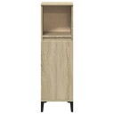 Vidaxl Baderomsskap sonoma eik 30x30x100 cm konstruert tre 847389