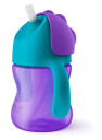 Drikkeflaske med sugerør Avent 200 ml Lilla/turkis 9 mnd+