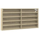  Hyller sonoma eik 100x8,5x50 cm konstruert tre