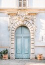Blue tones of Rome   Italy travel photography Poster Plakat / 30x40cm