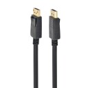 Cablexpert 3m Skjermet DisplayPort-kabel Svart