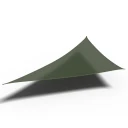 Platinum Sun & Shade Coolfit solseil trekantet 90° 500x710cm olive