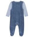 Fixoni Body Ls W.velour Romper Blue 62