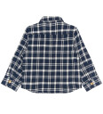 THE NEW Siblings Navy Blazer Check Riggs L_S Flannel Skjorte 110