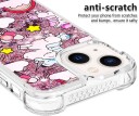 Trolsk Mobildeksel med Flytende Glitter Enhjørning (iPhone 14 Plus)