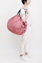 Shupatto - Large Foldable Shopping Bag Momo - Peach