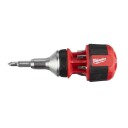 Milwaukee 8- i-1 kompakt multiskrutrekker med skralle