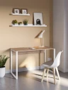 Renora Skrivebord 100 cm - Sapphire Oak