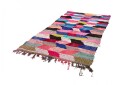 Marokkansk Boucherouite teppe 150 x 305 cm Størrelse: 150 x 305 cm