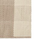 Lexington Checked Jute Teppe 70x130 cm Beige/Naturlig