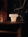 Ferm Living Munnblåst Bærbar Dimbbar LED Bordlampe Ripple