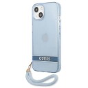 Guess Hardt Mobildeksel til iPhone 13 6,1" - Blå Gjennomsiktig