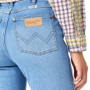 Wrangler Dame Jeans Blå W25 L32,