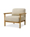Ombria lenestol naturlig teak