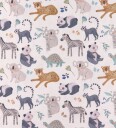 Nørgaard Madsens Sengetøy   Baby   Beige m. Ville dyr   Nørgaard Madsens   Baby   Sengetøy   Baby Rosa