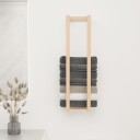vidaXL Håndklestativ 23x18x90 cm heltre furu
