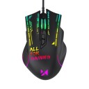 Wozinsky WMGK 7200 Optical Gaming Mouse 7200 DPI Black Gaming mus 7 Svart