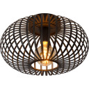 Lucide Manuela Taklampe 40cm E27  Sort - 91863