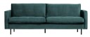 BePureHome Rodeo Classic 2,5-seter. Sofa - Teal Velur