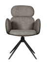 Trend Collection Vidar Spisestol med armlener – Mushroom Bouclé