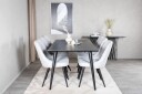 Venture Home Spisegruppe Larrinzar 180 cm + 6 stk Chantor Spisestoler  
