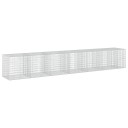 vidaXL Gabion med 3,5 mm tråd og 5x10 cm mesh 650x100x100 cm
