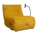 Recliner hvilestol Selor med manuell mekanisme - gul