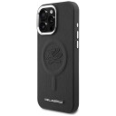 Karl Lagerfeld Embossed Ring Initials MagSafe Case for Samsung Galaxy S26 - Black