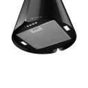 Eico Beat BK Ø43 cm Fritthengende Ventilator i Black Gloss med Innebygget Motor