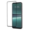 Full Cover HTC U23/U23 Pro Beskyttelsesglass Svart Kant