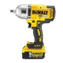 Dewalt 18V XR Brushless High Torque 1/2" Impact Wrench - 2 x 5Ah