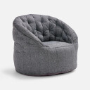 Butterfly Sofa Titanium Weave Grå
