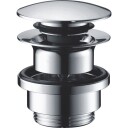 Hansgrohe 50100670 Bunnventil for servanter, Push-Open, 1 1/4" Matt svart