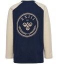 Hummel Genser   hmlJR   Dress Blues   Hummel   5 6 år (110 116)   Genser Beige Blå Marineblå