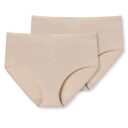 Schiesser Truser 2P Modal Essentials Midi Beige Small Dame
