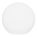 Lifton utendørs lampe LED integrert solcelle hvit.