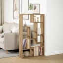 Bokhylle artisan eik 72x20x120 cm konstruert tre