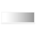 vidaXL Baderomsspeil hvit 100x10,5x37 cm sponplate