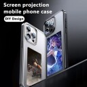 iPhone 14 Pro Max DIY E-InkCase NFC-deksel svart