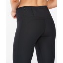 2xu Light Speed Mid-Rise Compression Tights Dame Black/Black Reflective XS