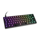 Glorious GMMK Compact ISO Gaming Tastatur Tenkeyless med RGB Belysning Svart