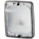 Hella bright glass square tail light