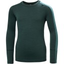 Helly Hansen Jr Lifa Merino Midweight Set   DARK JUNGLE   140