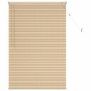 vidaXL Venetiansk persienne Lys Brun med Mønster 150 x 80 cm 25 mm PVC