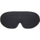 3D sovemaske med minneskum   svart