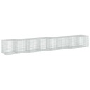 vidaXL Gabion med 3,5 mm tråd og 5x10 cm mesh 800x100x100 cm