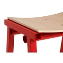 HAY   Taburete 8 Bar Stool Low Signal Red   Lampemesteren