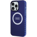 Deksel Audi Iml Big Logo Magsafe Deksel Iphone 15 Pro Max 6,7" Blå/Marineblå Hardcase Au-Imlmip15pm-Q5/D2-Be