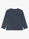 mikk-line Merino Wool Ls Top - Navy - 122