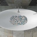 Anti skli badematte steindesign